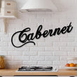 Load image into Gallery viewer, Cabernet Wine Sign, Wine Decor, Wine Glass Sign, Mother's Day Gift, Wine Gifts, Wine Sign, Wine Bar Metal, Wine Cabernet Sauvigon Home Decor