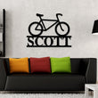 Load image into Gallery viewer, Bicycle Wall Art, Bike Art, Biking Sign, Road Bike, Metal Bicycle Wall Art, Fixed Gear Bike Art, Bike Wall Art, Bike Sign, Fixie Bike, Bike