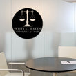 Load image into Gallery viewer, Law Office Sign, Law School Gift, Gift for Attorney, Gift For Lawyer, Lawyer Sign, Attorney Decor, Law Office Decor, Office Sign, Metal Sign