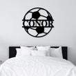 Load image into Gallery viewer, Personalized Soccer Sign, Metal Soccer Wall Art, Soccer Sign, Soccer Metal Sign, Soccer , Metal wall art, Sport Sign, Soccer Wall Art