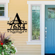 Load image into Gallery viewer, Modern House numbers, Modern Address Numbers, Metal Address numbers, Custom Address Sign, Modern Address Sign, House Numbers, Address Sign