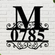 Load image into Gallery viewer, Modern House numbers, Modern Address Numbers, Metal Address numbers, Custom Address Sign, Modern Address Sign, House Numbers, Address Sign