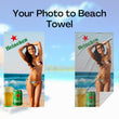 Load image into Gallery viewer, Tik Tok Beer Poster Beach Towel
