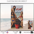 Load image into Gallery viewer, Tik Tok Beer Poster Beach Towel