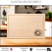 Trump Cutting board 1 Inch thick with Juice grove Make America Great Again Cutting Board