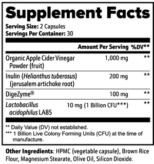 Beat Charge - Apple Cider Vinegar Capsules