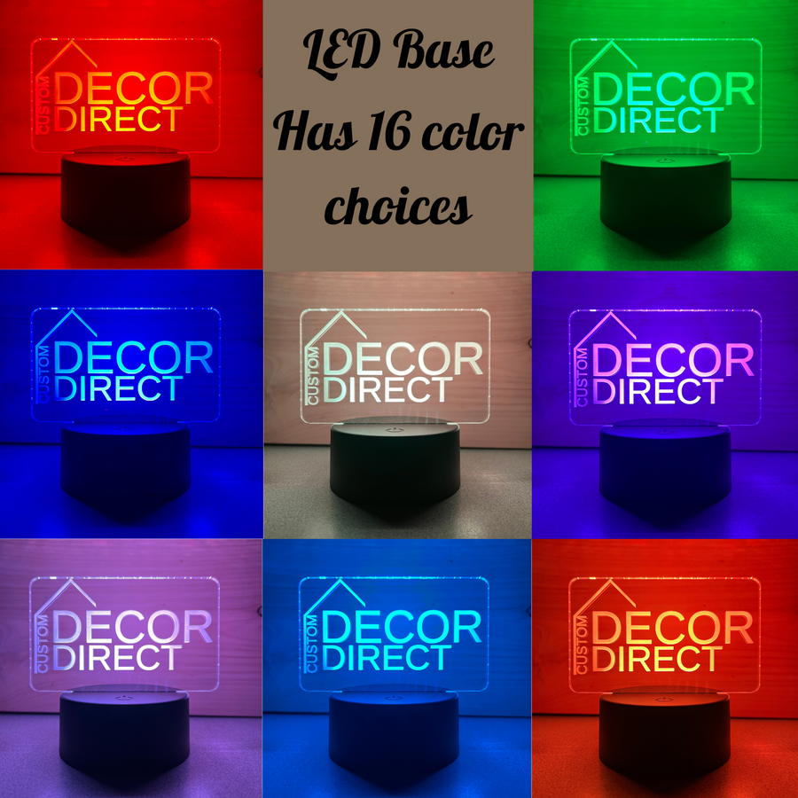 MMA LED Light, Personalized Mma Night Light, Martial Arts Decor, MMA Name light, Name Sign, Desk Sign, Lamp, Custom Night Lights Gift