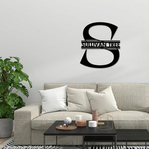 Custom Metal Sign - Family Name Sign | Powder Coated Steel Durable Wall Art