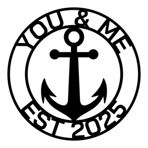 You & Me Bottom line: Est 2025 / 15 in / COLOR BLACK