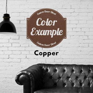 Custom Metal Baseball Sign – Personalized Sports Room Decor | Powder Coated Steel