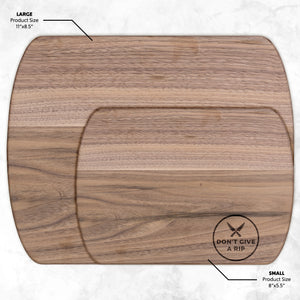Don't Give A RIP FRUIT Oval Cutting Board