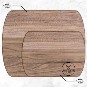 Don't Give A RIP FRUIT Oval Cutting Board