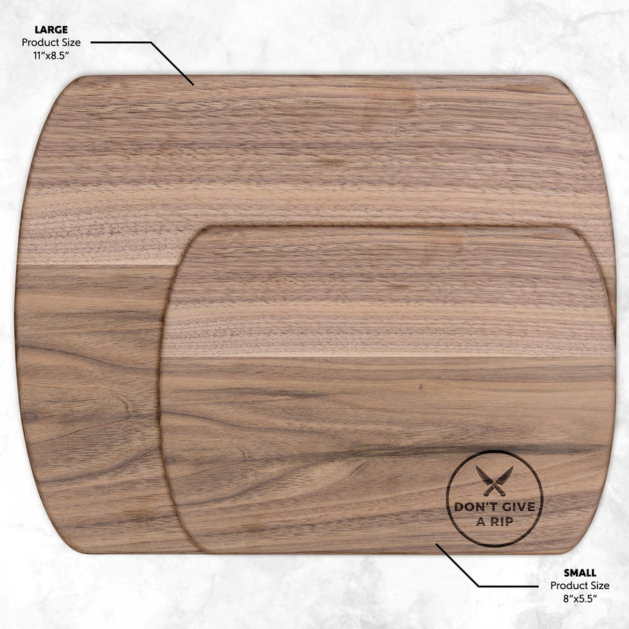 Don't Give A RIP FRUIT Oval Cutting Board