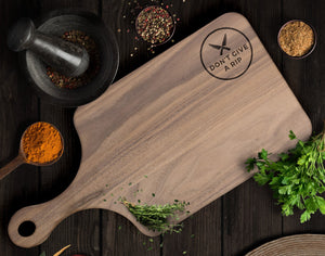 Don't Give A RIP FRUIT Paddle Cutting Board (horizontal)