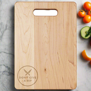 Don't Give A RIP Rectangle Cutting Board (vertical)