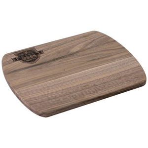 The Carnivore Lifestyle Logo Oval Cutting Board