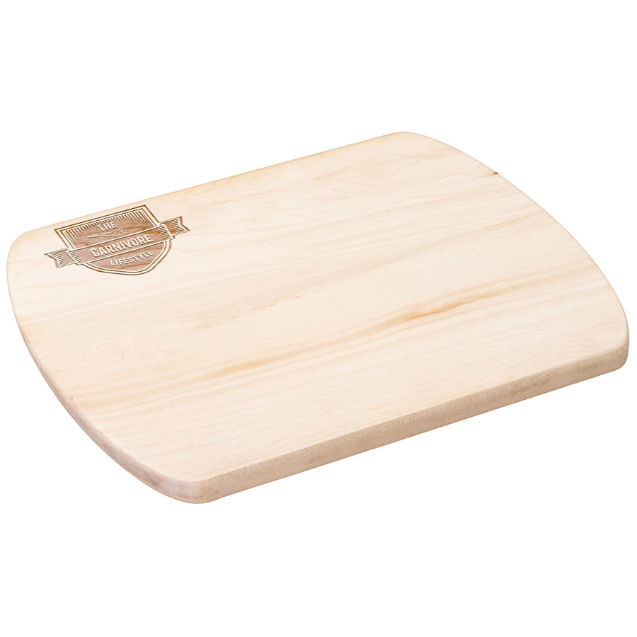 The Carnivore Lifestyle Logo Oval Cutting Board