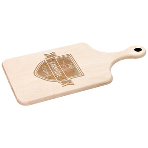 The Carnivore Lifestyle Logo Paddle Cutting Board