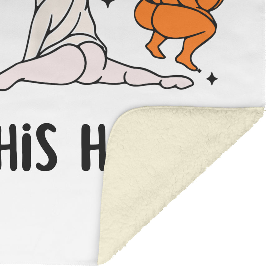 There's Some Horrors in This House Blanket, Funny Blanket, Halloween Blanket