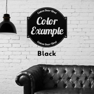 Custom Metal Baseball Sign – Personalized Sports Room Decor | Powder Coated Steel