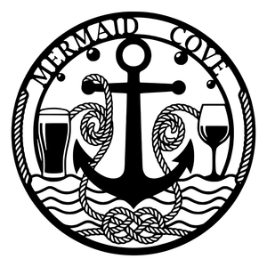 Mermaid cove / 24in / COLOR BLACK
