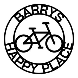 Barrys bottom line: Happy Place / 12 in  / COLOR BLACK