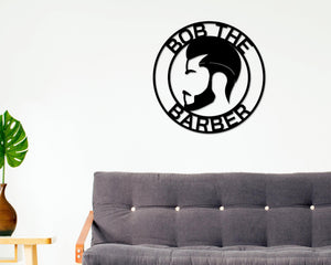 Personalized Metal Sign - Custom Logo, Laser Cut Steel Wall Art, Made In USA