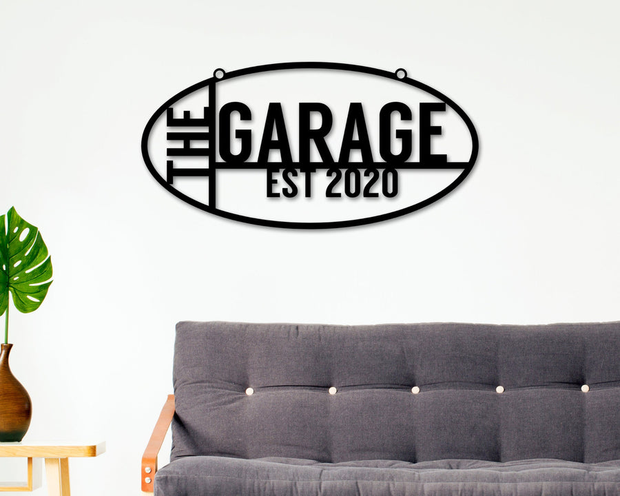 Personalized Gift For Him, Husband Gift, Custom Garage Sign, Metal Shop Sign, Metal Workshop Sign, Metal Sign, Bestseller