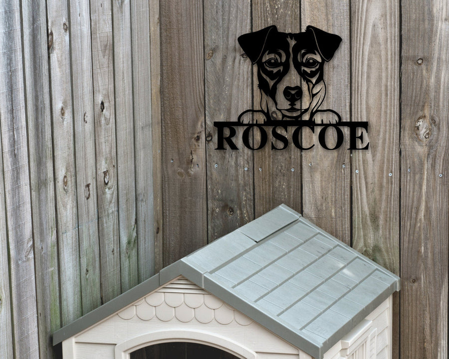 Jack Russell Terrier Dog Breed Custom Metal Sign