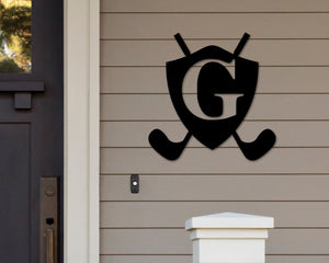 Golf Name Custom Metal Sign