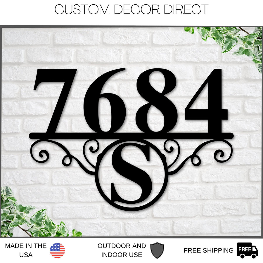 Metal House Number Sign, Address Plaque, Address Number Sign, Metal Address Sign, Numbers, Personalized Number, Housewarming gifts, Custom