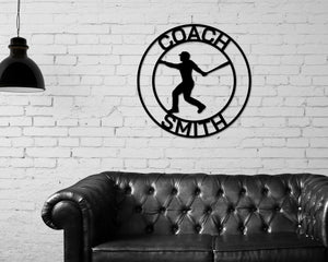 Baseball Sign, Baseball Gift for Boys, Personalized Baseball for boys room, Metal Baseball Sign, Coach Sign, Sports Decor, Batting Cage Sign