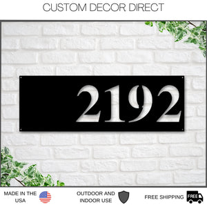 Mothers day gift, Personalized Mothers day Gift, Gift for Mom, Address Sign, Metal Address Plaque, Metal house numbers, Custom Address Sign
