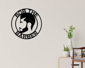 Barber Shop Sign, Personalized Barber Sign, Barber Shop Decor, Custom Barber Shop Sign, Barbershop Open Sign, Business, Gift for Barber