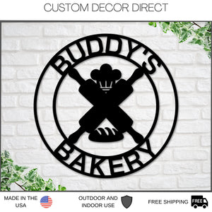 Cake Bakery Sign, Cake Shop Sign, Personalized Cake Sign, Bakery Decor, Custom Bakery Shop Sign, Cake Business Sign, Kitchen Sign, Mom Gift