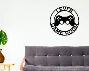 Gaming Sign, Gamer Sign, Gaming Username Sign, Game Room Sign, Console Gaming, Gaming Controller Sign, Gaming Decor, Gaming Gift Sign