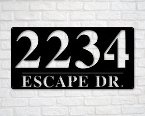 Address Sign, Metal Address Plaque, Metal house numbers, Custom Address Sign, Home Address Sign, Address Number, Bestseller