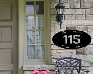 Metal Address Sign, Address Sign for House, House Address Sign, Address Number Sign, Outdoor Address Sign, Hanging Address Sign, For Yard