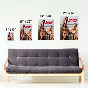 Beer Poster, Custom Beer Poster, Beer Poster Printed, Your Picture Print Poster, Custom Print Poster, Gift for Boyfriend, Beer Poster Trend