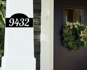 Custom Metal Address Sign, Address Plaque, Metal House Numbers, Custom Street Sign, Door Porch, Christmas Gift, Black Friday Cyber Monday