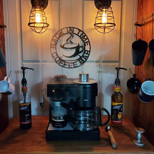 Café Sign, Coffee Cafe Sign, Custom Café, Coffee Lover, Metal Coffee Sign, Coffee Wall Art, Coffee Decor, Coffee Station Sign, Kitchen