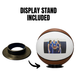 Custom Basketball, Personalized basketball, Basketball team Picture, Player Sport Gift, Basketball lover, Coach Gift. Photo Player name,