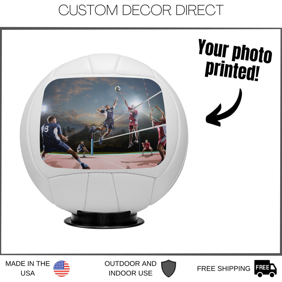 Custom Volleyball, Personalized Volleyball, Volleyball team Picture, Player Sport Gift, Volleyball lover, Coach Gift, Photo Player name