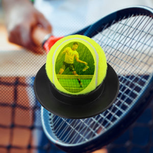 Custom Tennis ball, Personalized Tennis ball, Tennis ball Picture, Player Sport Gift, Tennis ball lover, Coach Gift, Photo Player name