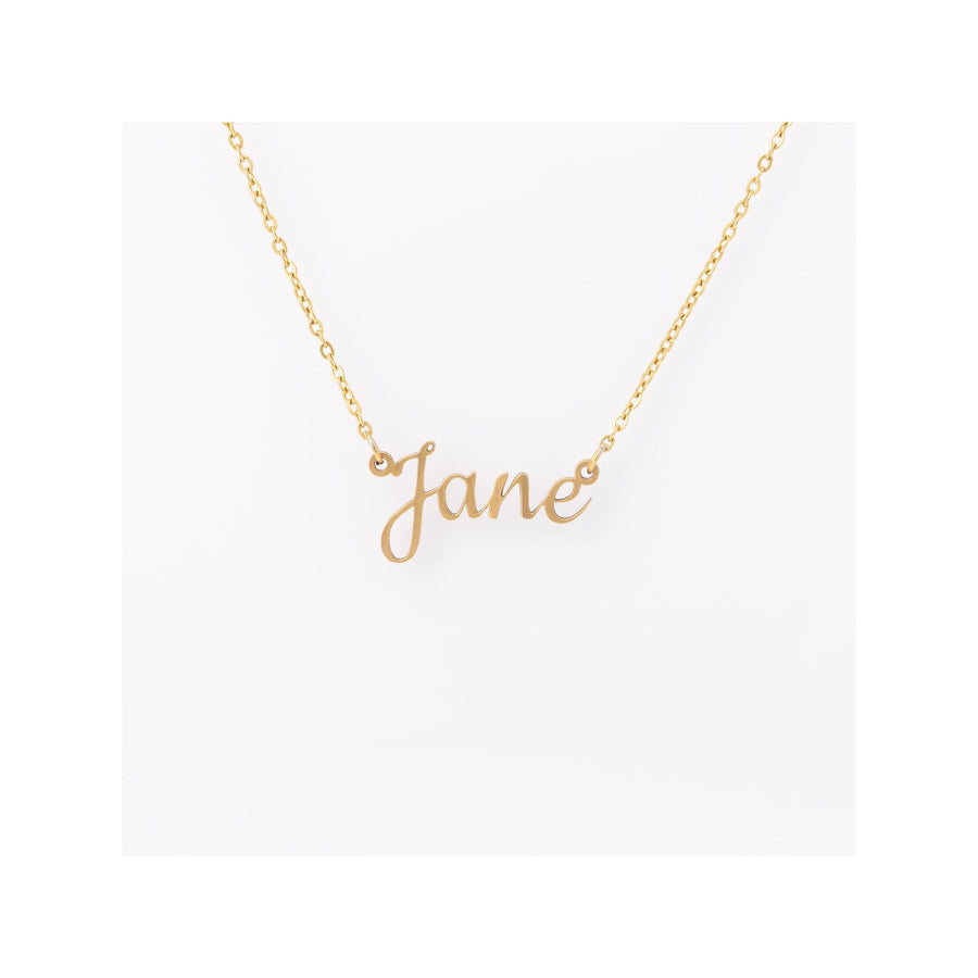 Custom Necklace, Christmas Gift, Name Necklace, Custom Name Jewelry, Valentines Gifts For Her, Silver Gold Name Necklace, Valentines Jewelry