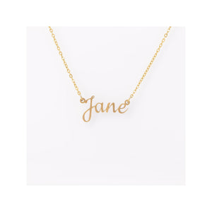 Custom Necklace, Name Necklace, Custom Name Jewelry, Valentines Gifts For Her, Silver Gold Name Necklace, Valentines Jewelry, Mom initials