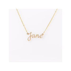 Custom Necklace, Name Necklace, Custom Name Jewelry, Valentines Gifts For Her, Silver Gold Name Necklace, Valentines Jewelry, Mom initials