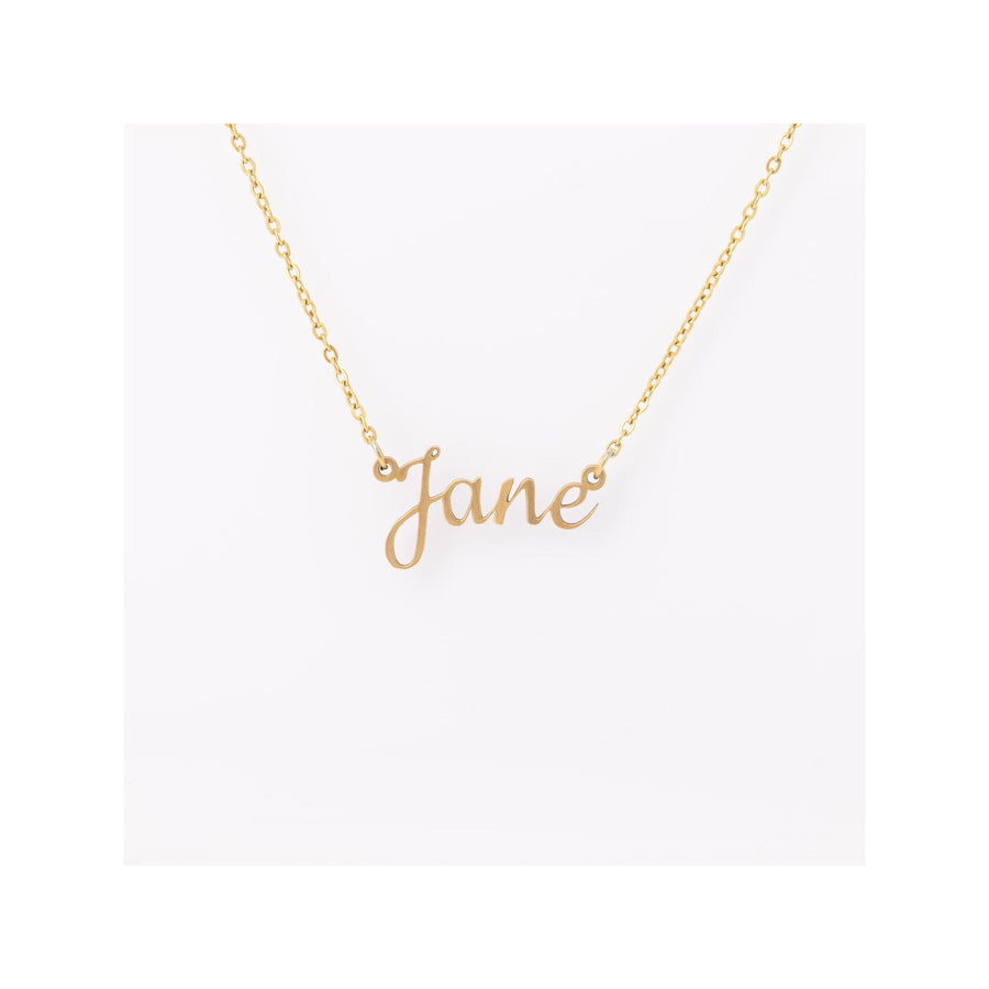 Custom Necklace, Name Necklace, Custom Name Jewelry, Valentines Gifts For Her, Silver Gold Name Necklace, Valentines Jewelry, Mom initials