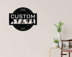 Travel sign, Adventure sign, Cabin Metal Sign, Rock Climbing Biking Hiking Skating Themed Sign, Traveler gift, Snowboarding, Cool decor