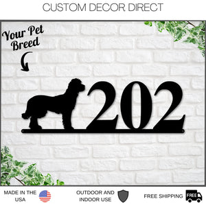 Pet Address Sign, Dog Cat Animal Metal Plaque, Pet lover, Animal Lover, Custom Pet sign, house numbers, Custom Address Sign, Home, Number